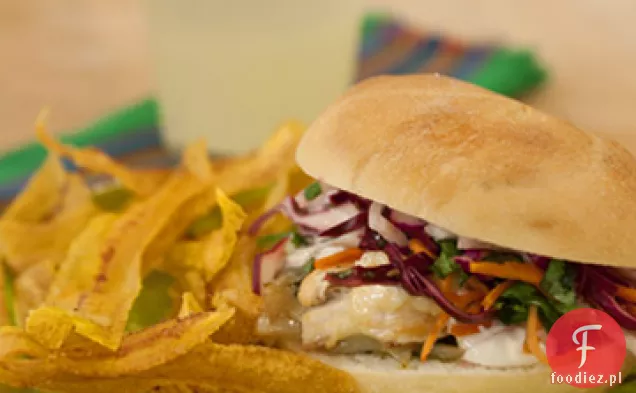Marchew, Jicama i czerwona kapusta Slaw