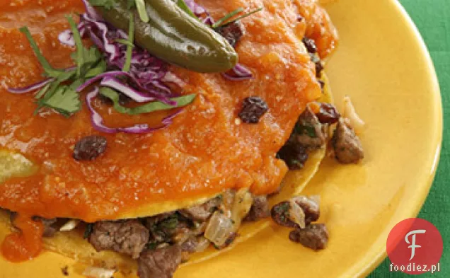 Enchiladas Wołowe