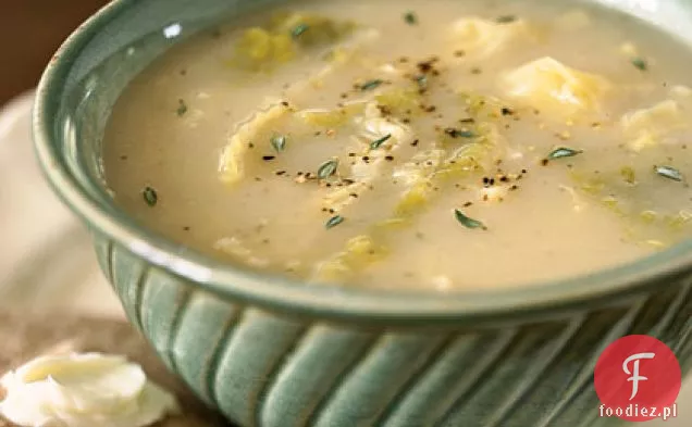 Irish Colcannon and Thyme Leaf Soup