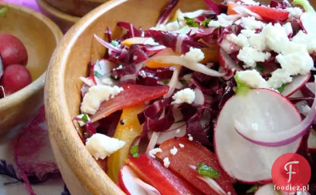 Sałatka Z Pieczonych Buraków I Radicchio