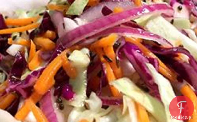 Coleslaw z gorącym kminkiem Vinaigrette