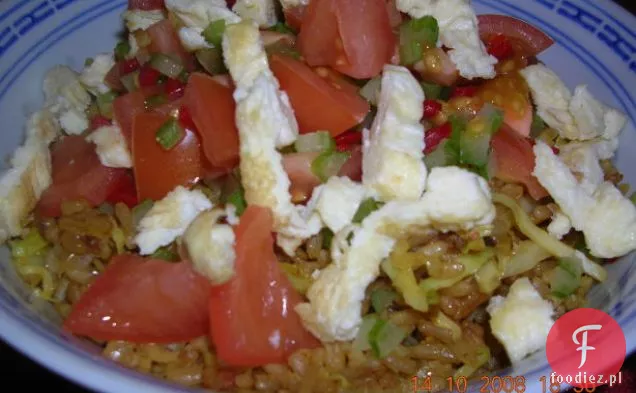 Wegetariańska Nasi Goreng (Smażony Ryż)