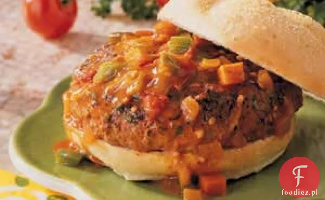 Burgery z sosem ogrodowym