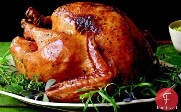 Tom Colicchio 's Herb-butter Turkey from' the Epicurious Cookbook