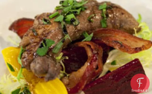 Shad Roe Z Burakami, Boczkiem I Balsamicznym