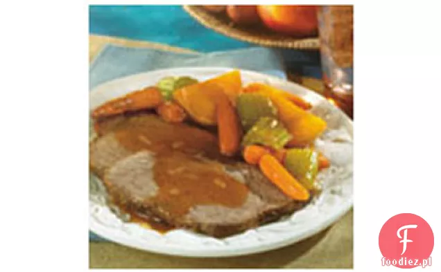 Swanson ® Savory pot Roast with Harvest Vegetables