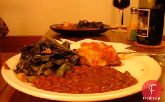 Pikantne Southern Collard Greens