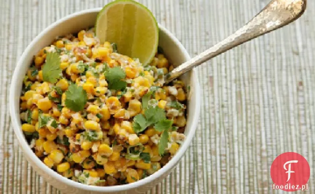 Esquites (Meksykańska Uliczna Sałatka Kukurydziana)