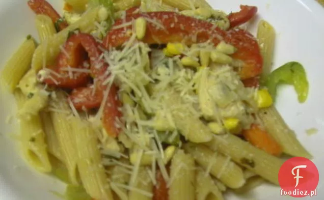 Kurczak Ogród Warzywo Penne