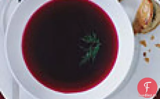 Beet Consommé