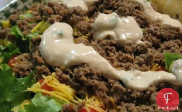 Sałatka Cezar Z Kremowym Sosem Chipotle