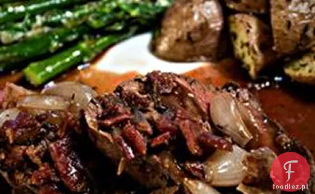 Polędwica Wołowa Z Pieczoną Szalotką