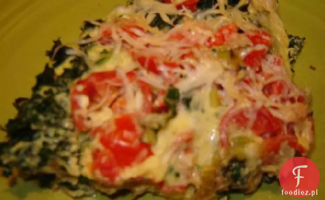 Pieczone Jajka I Jarmuż Parmezan (Frittata)