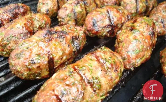 Kebaby Kofte z sosem ogórkowo-miętowym