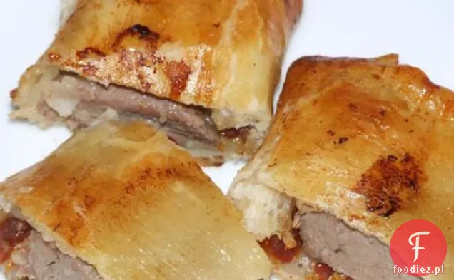 Huey ' s lamb Sausage Rolls