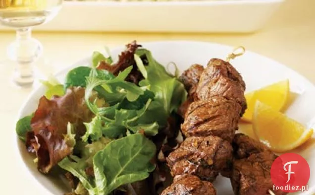 Grillowana jagnięcina z cytryną i koperkiem