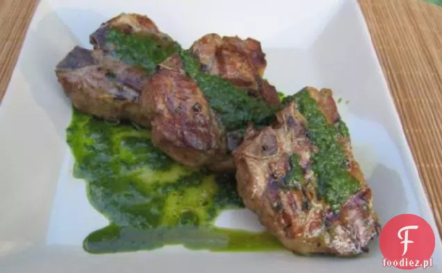 Kotlety Jagnięce Z Kolendro-Miętowym Chimichurri