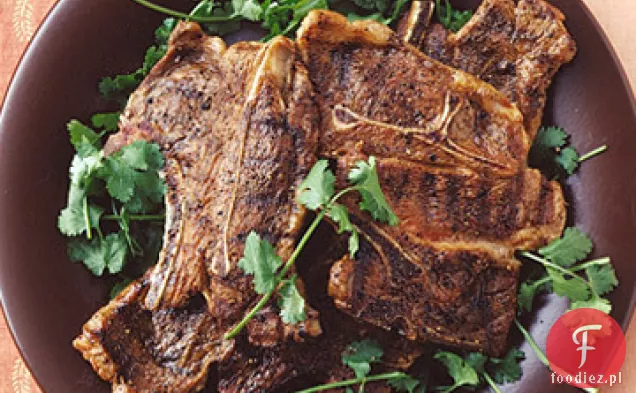 Grillowane kotlety jagnięce z Garam Masala