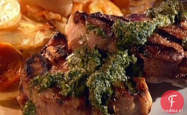 Kotlety jagnięce z miętowym Pesto