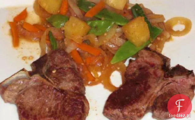 Pikantna Chińska Jagnięcina Z Nowej Zelandii