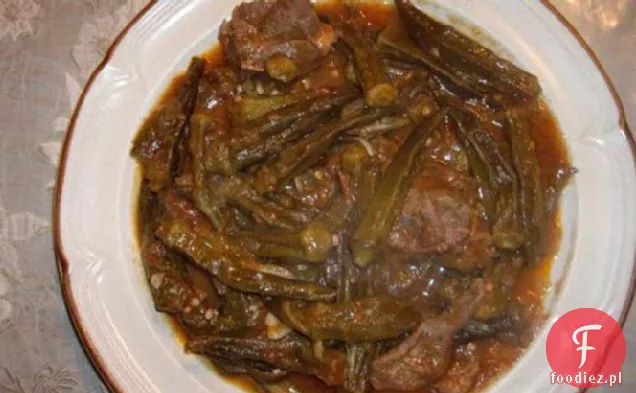 Gulasz Z Okry (Przepis Arabski)