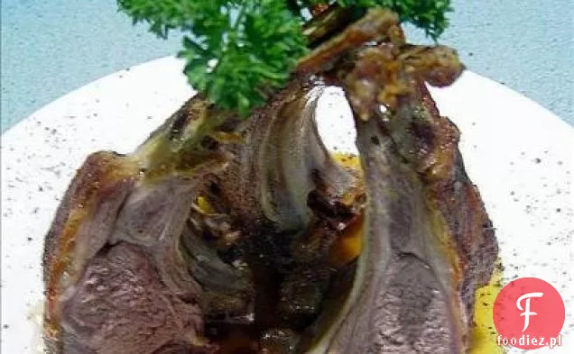 Kotlety Jagnięce Z Serowym Pieczeniem Słodkich Ziemniaków