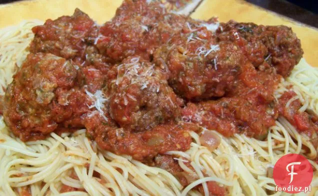 To pikantny parmezan na Spaghetti