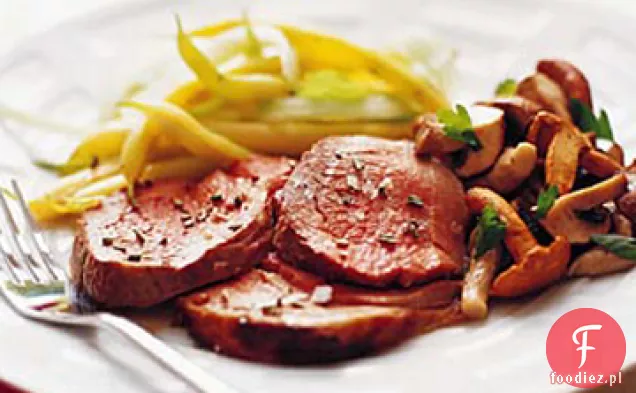 Grillowana noga jagnięca z solą rozmarynową