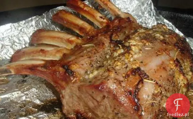 Stelaż jagnięcy z cytryną