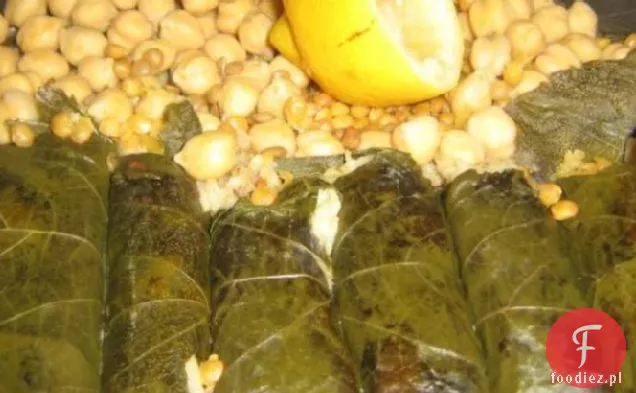 Nadziewane Liście Winogron (Dolmades)