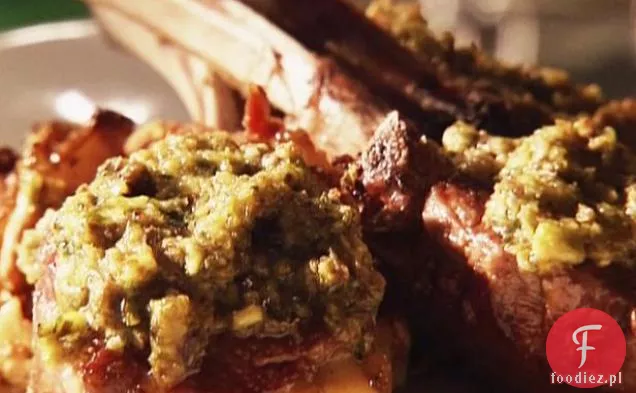 Stelaż z jagnięciną z pistacjową Tapenadą