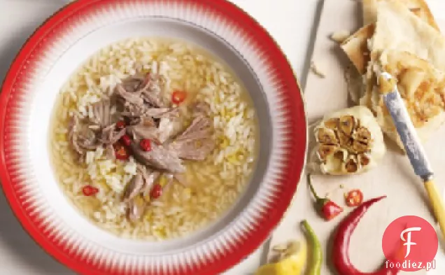 Turecka zupa ryżowa z jagnięciną