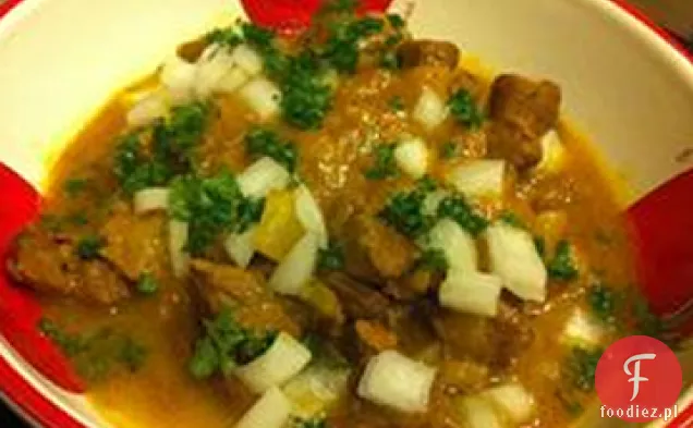 Tunezyjska jagnięcina z szafranem (Keleya Zaara)