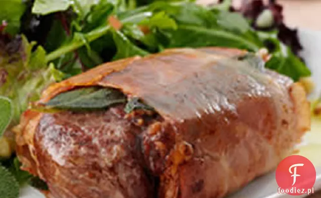 Kotlety jagnięce z Prosciutto i sałatką