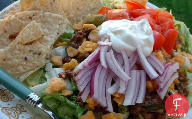 Zaskakująco Wspaniała Sałatka Taco Weeknight