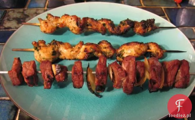 Grillowany stek w liściach sałaty / Soy-Ginger Dipping Sau