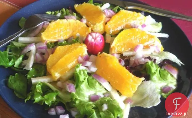 Pomarańczowa Sałatka Jicama