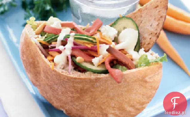 Śródziemnomorska Pieczeń Wołowa Pita