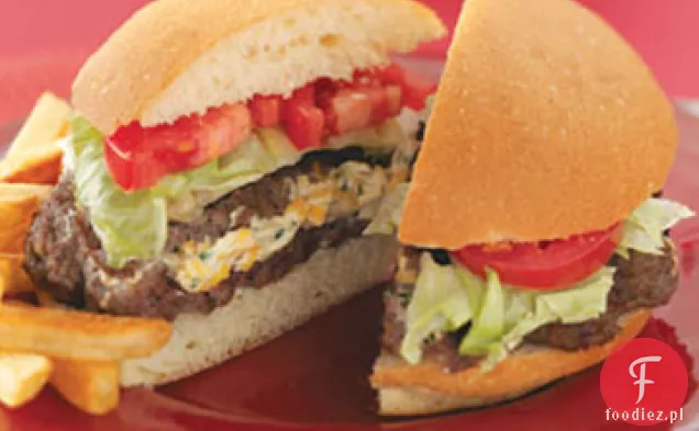 Hamburgery Nadziewane Ziołami I Serem