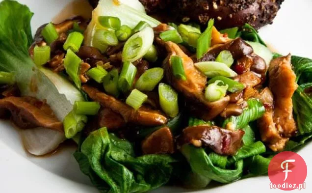 Baby Bok Choy Z Grzybami Shiitake
