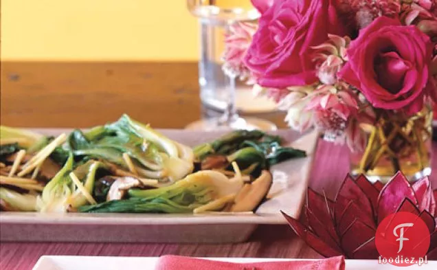 Baby Bok Choy Z Duszonym Sosem Shiitake