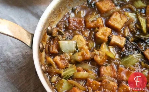 Słodko-kwaśne Tofu z Bok Choy