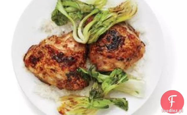 Kurczak Teriyaki Z Bok Choy