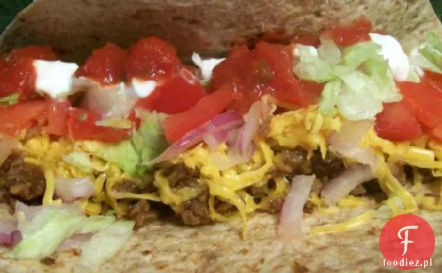 Tacos Bezmięsne Z Białkiem Roślinnym Kruszy