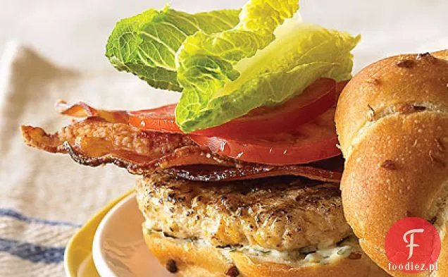 Hamburgery z kurczakiem BLT