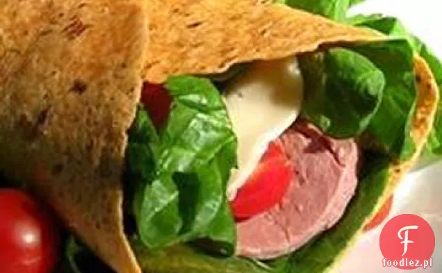 Wołowina i Swiss Wrap