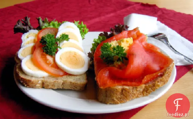 Californian Open Faced Sandwich 1965
